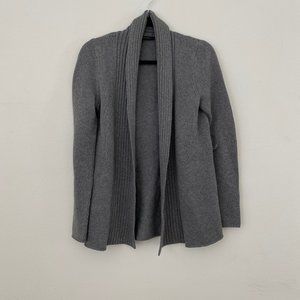 Elie Tahari Knit Open Front Cardigan w/ matching tie belt